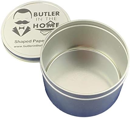 Butler na casa Clipes de papel em forma de osso de cachorro branco 100 contagem de 100 contagem de lata