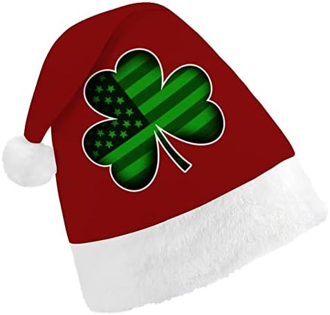 Irlanda Shamrock EUA Flag São Patrício Chapéu de Natal Hat de Papai Noel Hats de Natal Função