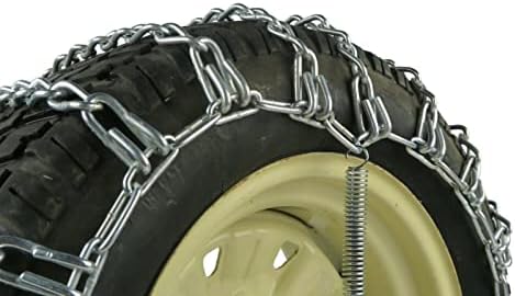 A ROP SHOP | 2 cadeias de pneus de ligação e tensionadores para cortador de grama de cavalos com