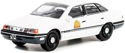 1990 Polícia de Taurus White Utah Highway Patrol Hot Pursuit Series 41 1/64 Modelo Diecast Model By
