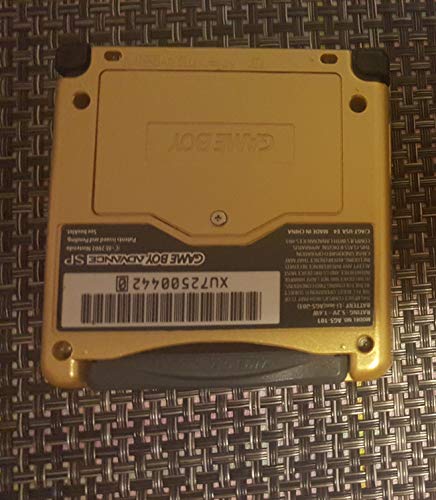 Game Boy Advance SP- ouro