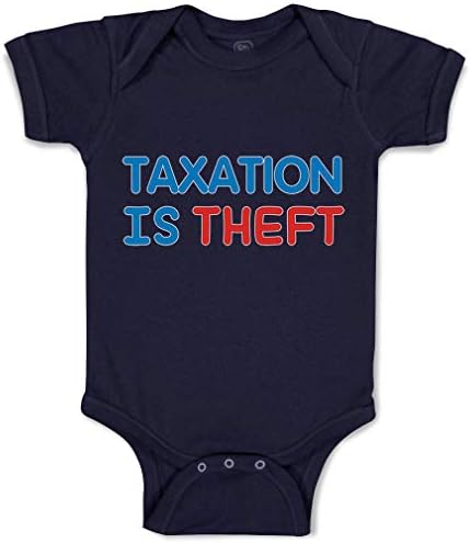 Tributação personalizada de traje de bebê é roubo engraçado Cotton Boy & Girl Baby Roupos
