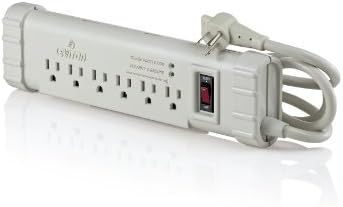 Leviton S1000-PTC 120 volts/15 amp, tira de pula de grau de escritório, gabinete de plástico