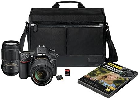 Nikon D7100 24,1 MP DX Formato CMOS Digital SLR Câmera com 18-140mm e 55-300mm VR Nikkor Zoom Lens