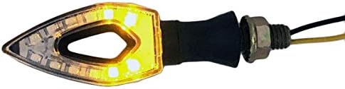 Motortogo Black Sequencial Turn Signals Diamond LED Turn Signals Indicadores Compatíveis para 2001