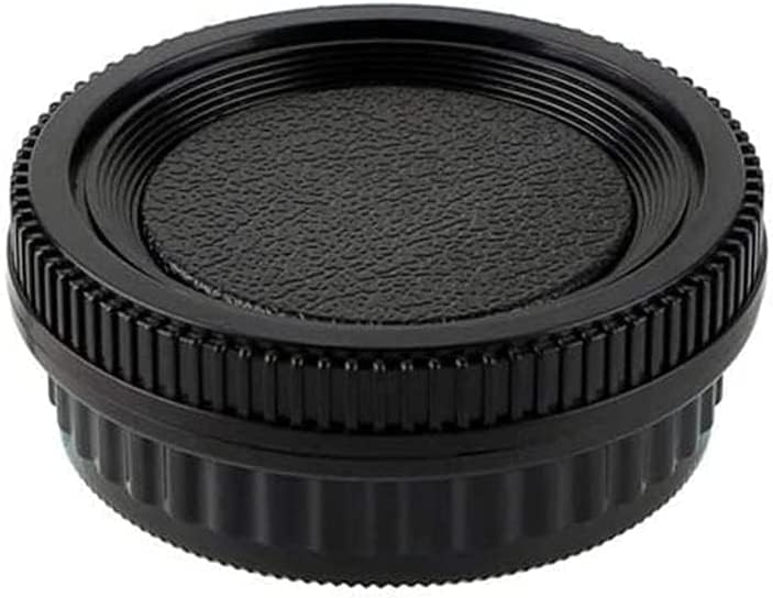 Camrebel lente tampa traseira e tampa do corpo da câmera para montagem Leica M42 com tecido de pano