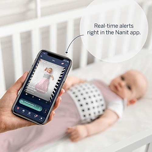 Saco de dormir para respiração de nanit- algodão-bebê Sack-trabalha com o monitor Nanit Pro Baby para rastrear