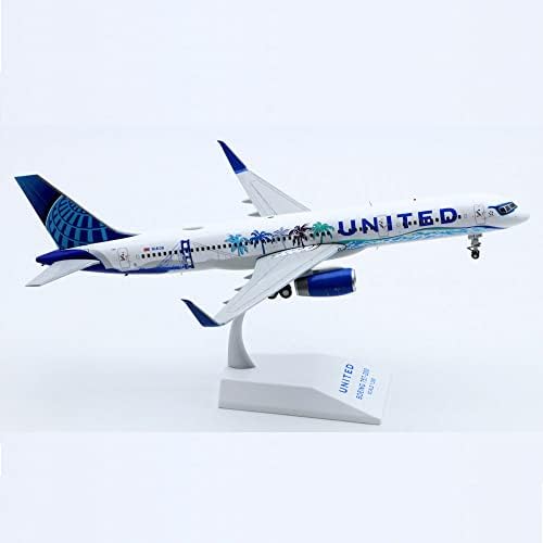 JC Wings for United Airlines for Boeing 757-200 N14106 1/200 Modelo pré-construído de aeronaves diecast