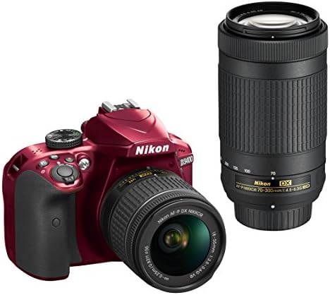 Nikon D3400 W/AF-P DX Nikkor 18-55mm f/3,5-5.6g VR & AF-P DX NIKKOR 70-300MM F/4.5-6.3G ED