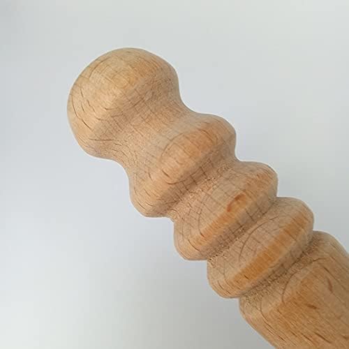 Madeira redonda de couro liso de madeira maciça aresta de polimento redondo para uma ferramenta