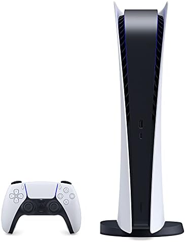 PS5 - Sony PlayStation 5 Digital Edition Gaming Console + Controlador sem fio - X86-64 -AMD Ryzen Zen 8 -Core,