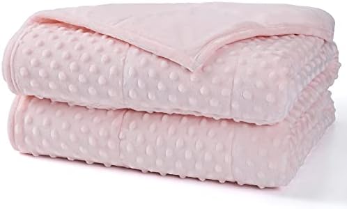 Alomidds cobertores pesados, cobertores ponderados para adultos e crianças, resfriando o material de microfibra