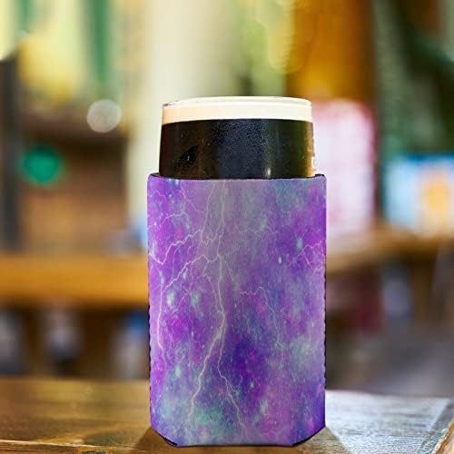 Lightning Galaxy Print reutiliza Mangas de xícara de café gelado Isoll Cup Solder com padrão fofo para bebidas