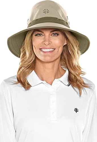 Coolibar UPF 50+ masculino feminino feminino chapéu de golfe - protetor de sol