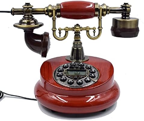 XDCHLK ANTIGO ANTIGO LINHELINE RESINA FELIA DIGITAL RETRO TELEFONELO BOTOLE DISCOLAR VINTAGE Telefones