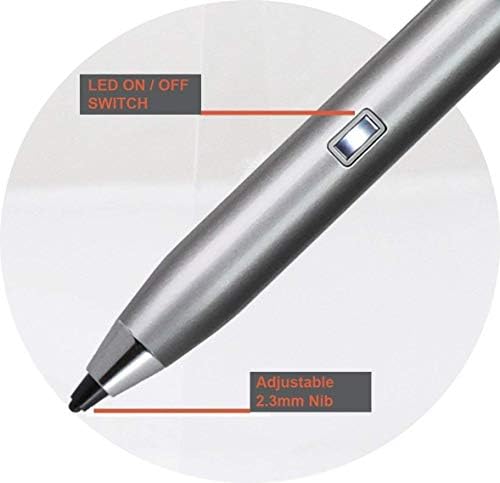 Broonel Black Mini Fine Point Digital Active Stylus Pen compatível com o Acer Chromebook 314 14