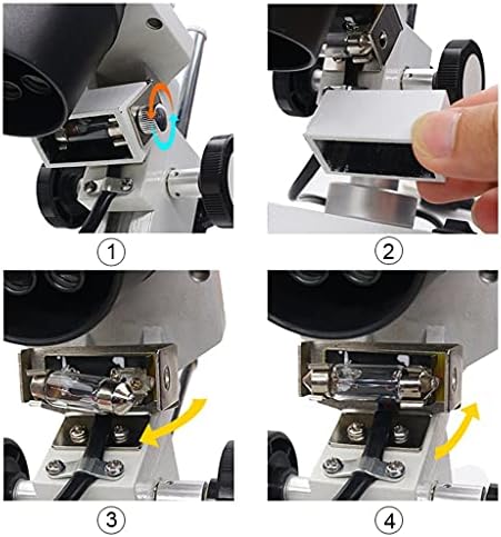 N/A Binocular Microscópio Estéreo Industrial Microscópio Top Iluminação LED Ferramenta de Reparação de Soldagem