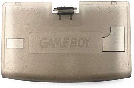 Caixa de capa da porta da bateria para o Game Boy Advance GBA Substituição Clear Black