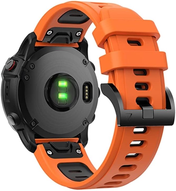 EEOMOIK Silicone Watch Band para Garmin Fenix ​​6 6Pro 5 5 Plus Forerunner 935 945 Instinct S60 pulseira