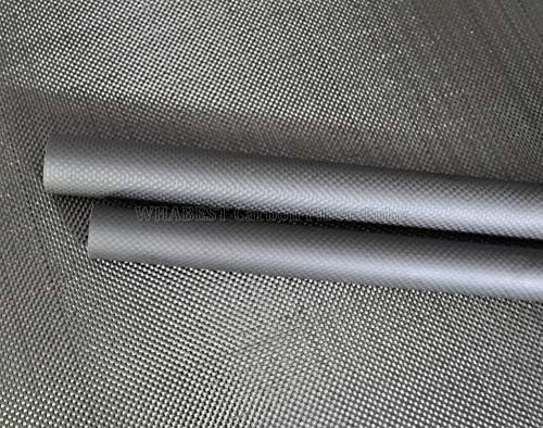 Tubo de fibra de carbono dos EUA 3K OD 9mm - ID 7mm 8mm x 1000mm Comprimento Composite de carbono