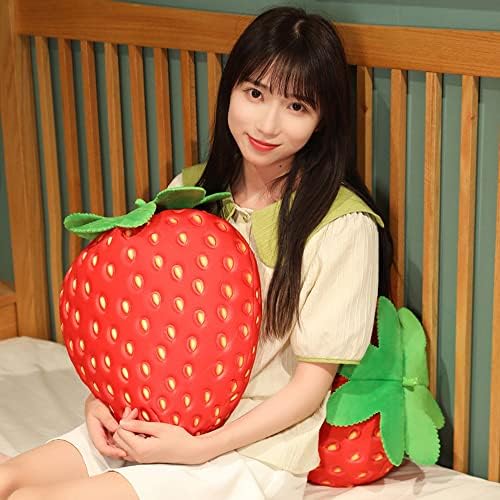 Xiyuan 20 polegadas Pillow Pillow Fruit Fild Filids Filled Strawberry Plelow travesseiro super macio almofada