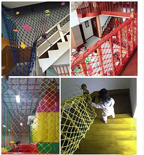 Rede de proteção de proteção de Yuwuxin Varanda destacável e rede de segurança de escadas, rede decorativa