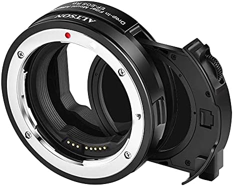 Adaptador de lente EF-EOS R Compatível para lente Canon EF/EF-S para a câmera RP R5 R6, conversor de adaptador