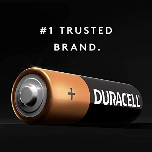 DURACELL - Baterias alcalinas AAA de Coppertop - Triplique uma bateria para domésticos e negócios - 72 contagem