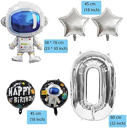 Balões de astronautas daimay Star Balões de alimentos para o espaço da galáxia de aniversário tem tema de