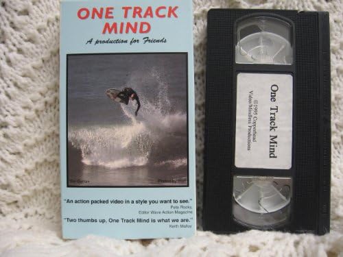 One Track Mind - Vídeo de surf [VHS] Copperhead Video/Mindless Productions [VHS]