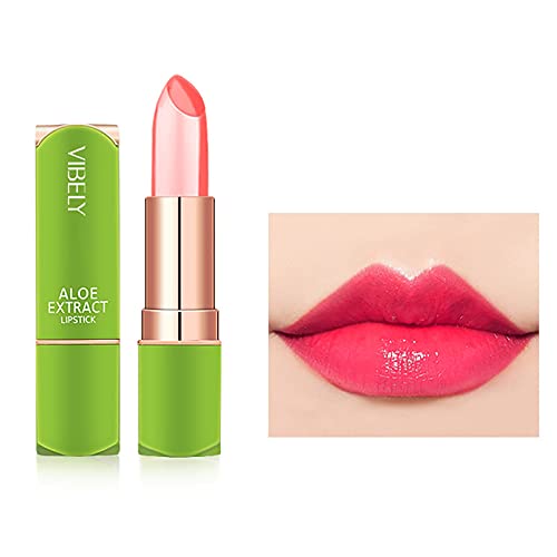 Lip protetor solar aloin alteração de lábios Balmão impermeabilizante e hidratante de lipstick de