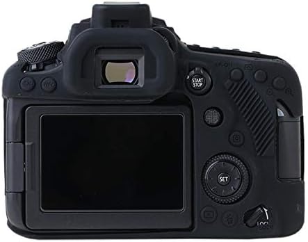 90D Case de silicone, capa de caixa de câmera Tuyung Shell protetor, compatível com câmeras Canon EOS