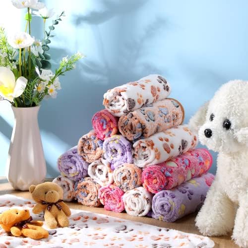 Cobertores de cachorro de 100 pacote Cobertores de lã de lã macios Cães de cães a granel Cats