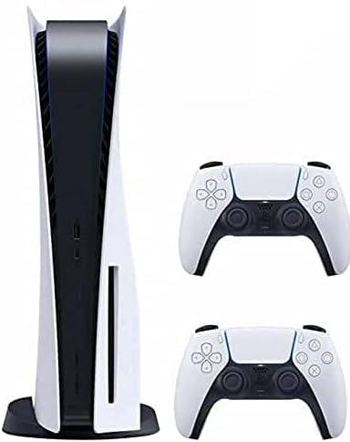 PlayStation 5 DISC Versão PS5 Console - Controlador adicional, jogo 4K -TV, saída 120Hz 8K, 16 GB