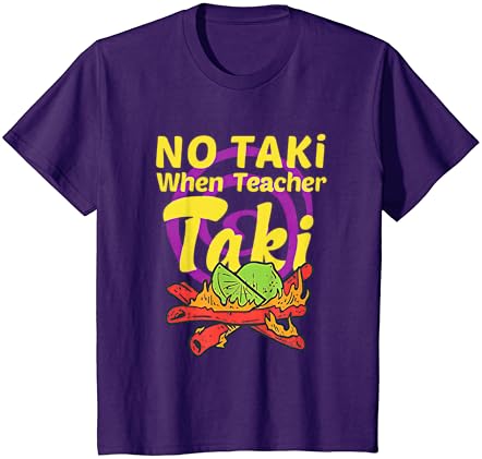 Sem taki quando o professor Taki Cute Education Classroom Student T-Shirt