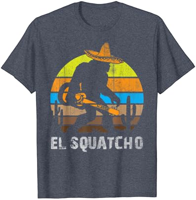 El Squatho Shirt Bigfoot camiseta Sasquatch T-Shirt