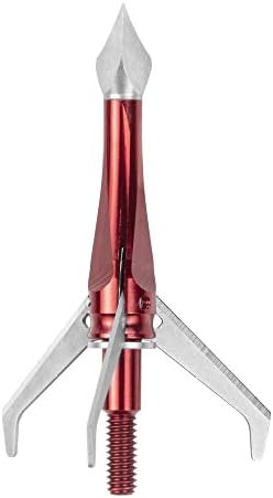 Rocket Siphon Mechanical Three Blade Broadhead, Red, Tamanho único