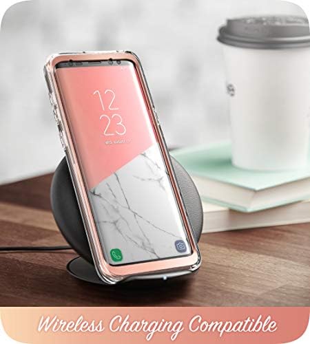 Caso da série I-BLASON COSMO para Galaxy S9, Case de proteção elegante e elegante de corpo inteiro com protetor