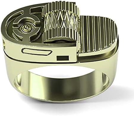 Anéis ocidentais para mulheres criativas de jóias de jóias anel de anel de presente anel mais claro 610 anéis de