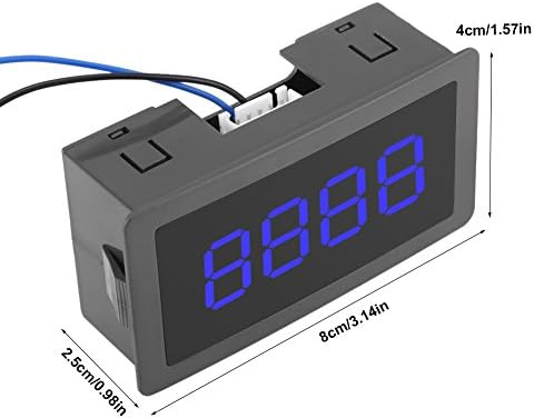 Contador de dígitos, dc 8-24V 4 dígitos Display digital 0-9999 Up/Down Plus/Minus Panel Counter