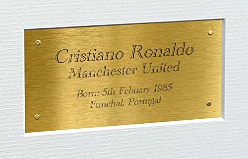 Kitbags & Lockers 12x8 A4 Cristiano Ronaldo Manchester United Assinou Foto de Foto de Foto de