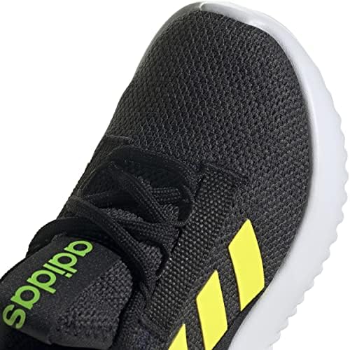 Adidas Kaptir 2.0 Crianças correndo tênis com listras amarelas