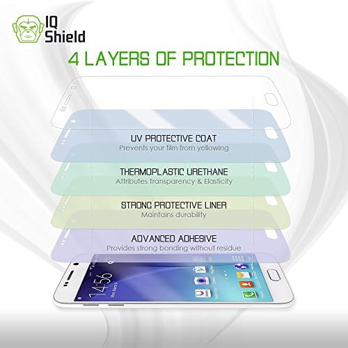 Protetor de tela do IQ Shield Compatível com LG Optimus L9 Liquidskin Anti-Bubble Film Clear