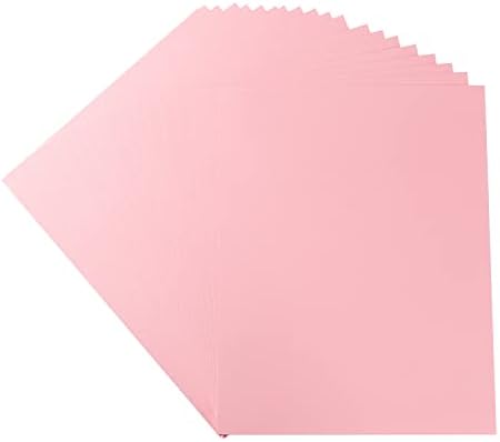 20 folhas coloridas grossas cartolina de papel em branco para cartões de artesanato de bricolage, convites,