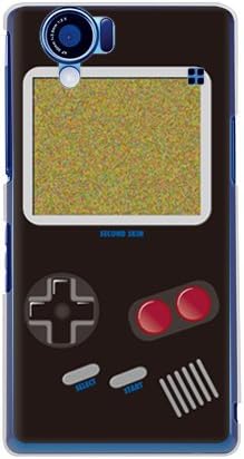 Segunda Skin Retro Game Black / Para Aquos Phone 102Sh II / Softbank SSH122-PCCL-201-Y245