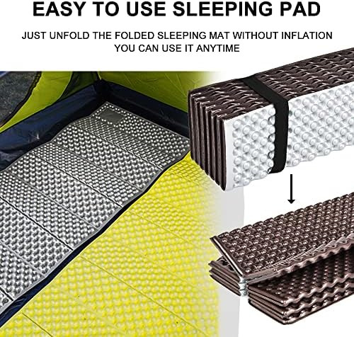 Mochila Widesea Backpacking almofada para dormir portátil à prova d'água à prova de umidade macia para caminhadas