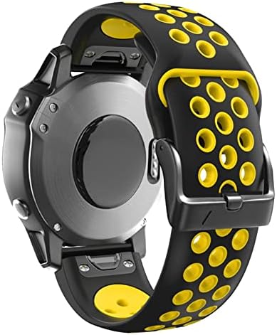 Puryn Sport Silicone Watch Band para Garmin Fenix ​​7x 7 6x 6 Pro 5x 5plus S60 935 RELUMAÇÃO RÁPIDA 22 26mm