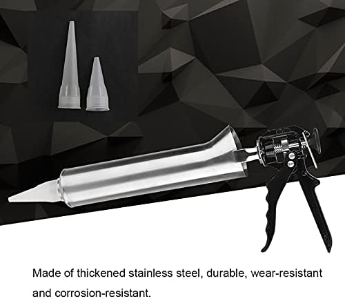 Pistola de calafetagem a granel manual, espessa aço inoxidável em aço inoxidável Cerâmica Ferramenta de calafetagem