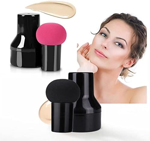 Mmllzel cogumelo bufk profissional cosmético Smooth Lady's Makeup Foundation esponja beleza molhada seca