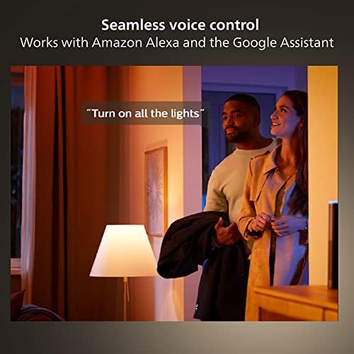 Philips Hue White e Color Ambiance Extra Bright High Lumen Dimmable Led Smart Ret, 1-Pack